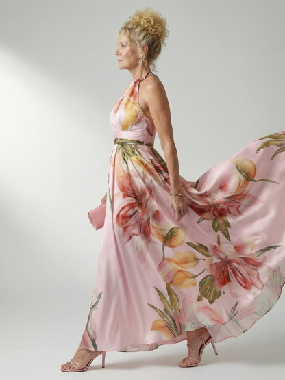 Emilia | Vestido largo floral