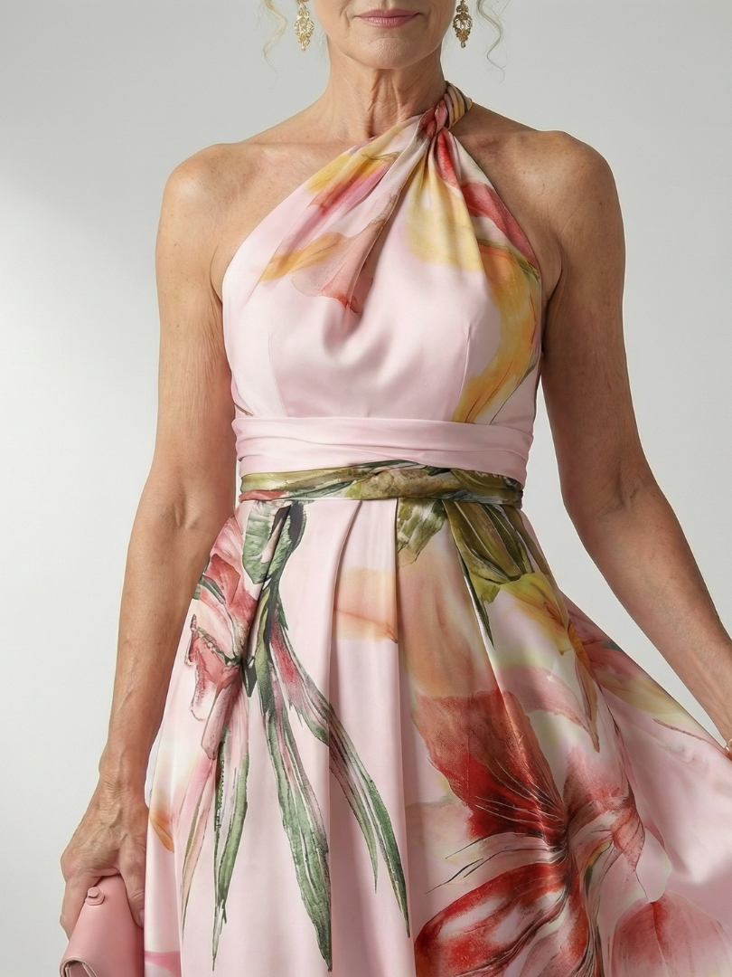 Emilia | Vestido largo floral