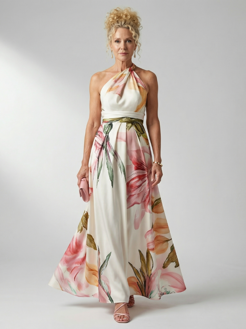 Emilia | Vestido largo floral