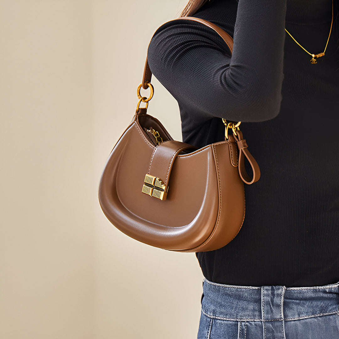 Bolso Forma Semicircular-Cherilyn