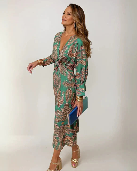 Vestido Felisa - Estampado Vintage