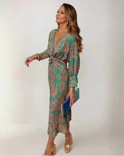 Vestido Felisa - Estampado Vintage