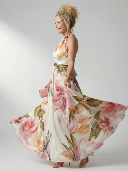 Emilia | Vestido largo floral