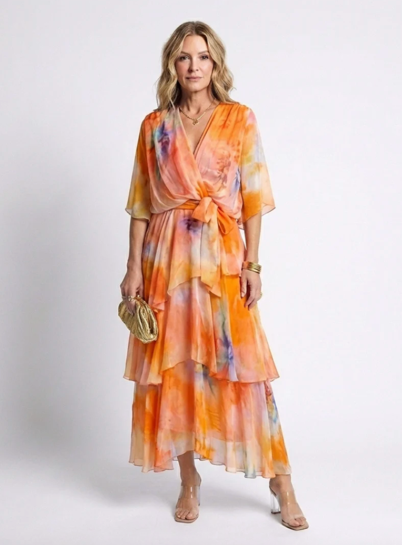Molly - Elegante vestido de gasa