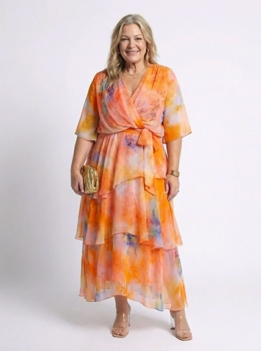 Molly - Elegante vestido de gasa
