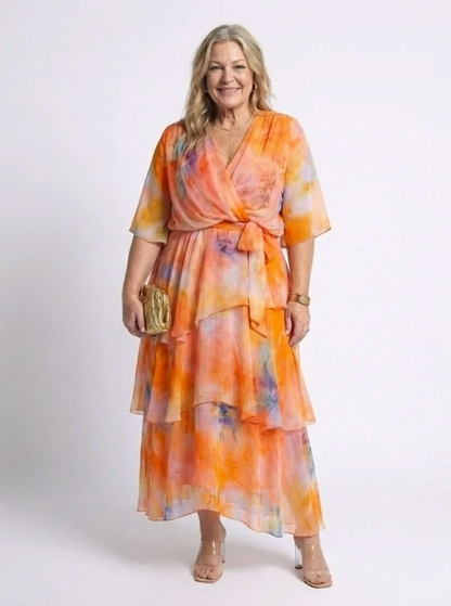 Molly - Elegante vestido de gasa