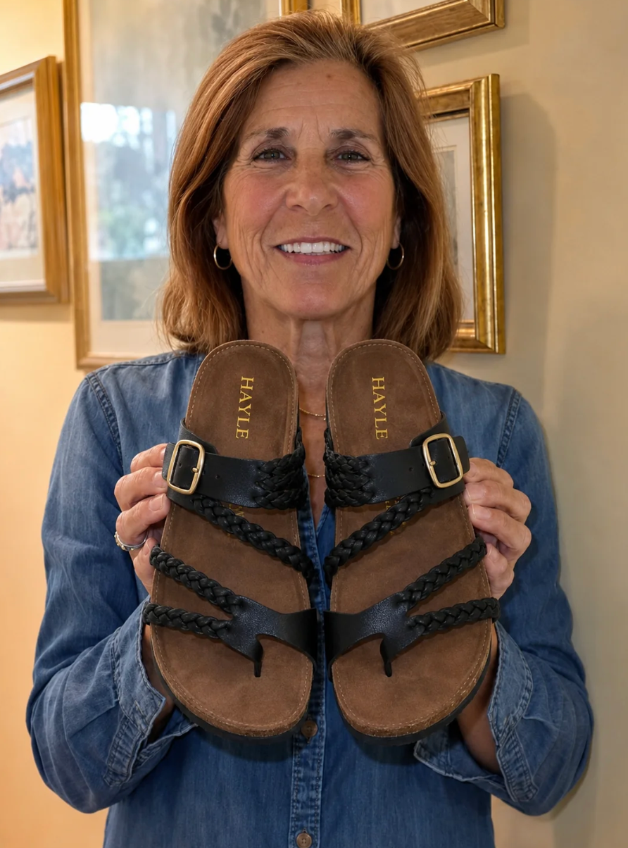 Sandalias trenzadas - Haylee (1 Par + 1 de REGALO)
