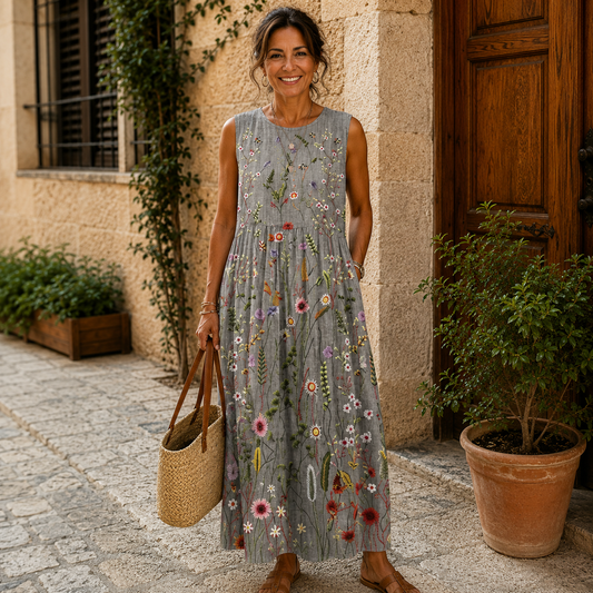 Vestido midi diario Alba