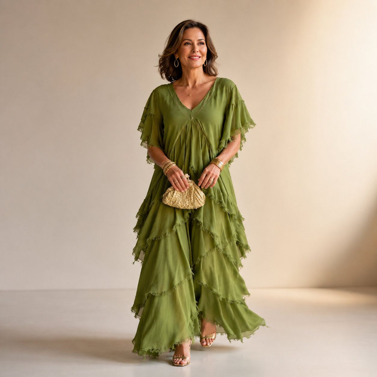 Vestido de gasa para evento - Venecia