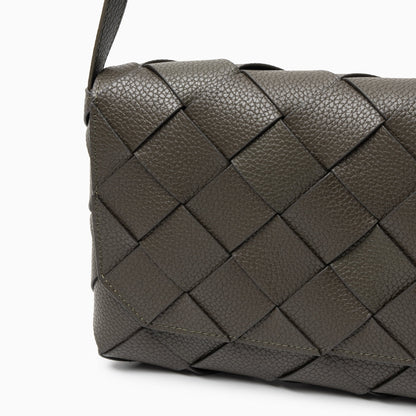 Aria Bolso Cruzado de Cuero Trenzado