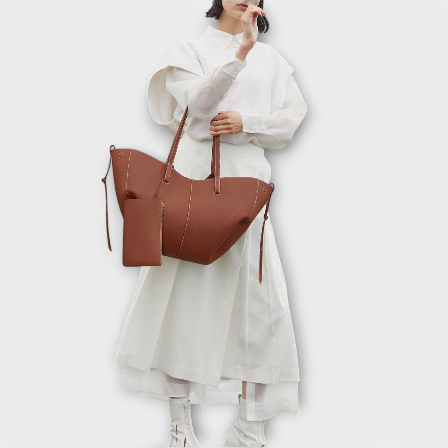 Calynora | Bolso Tote Espacioso De Uso Diario Para Mujer | Versátil