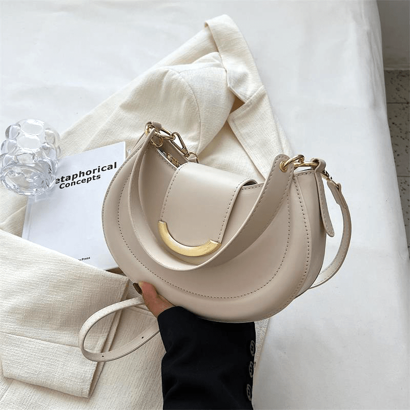 Mi | Bolso bandolera media luna con cadena