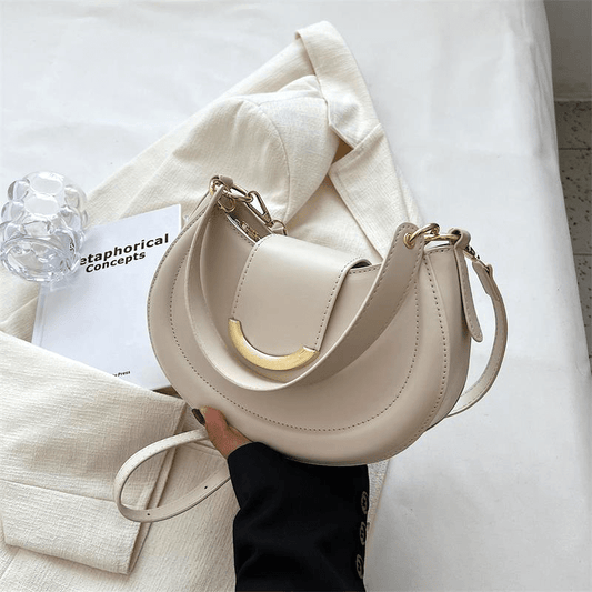 Mi | Bolso bandolera media luna con cadena