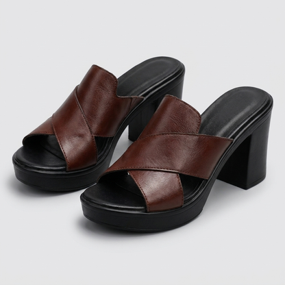 Sandalias de mujer con tacón ancho | Darcy