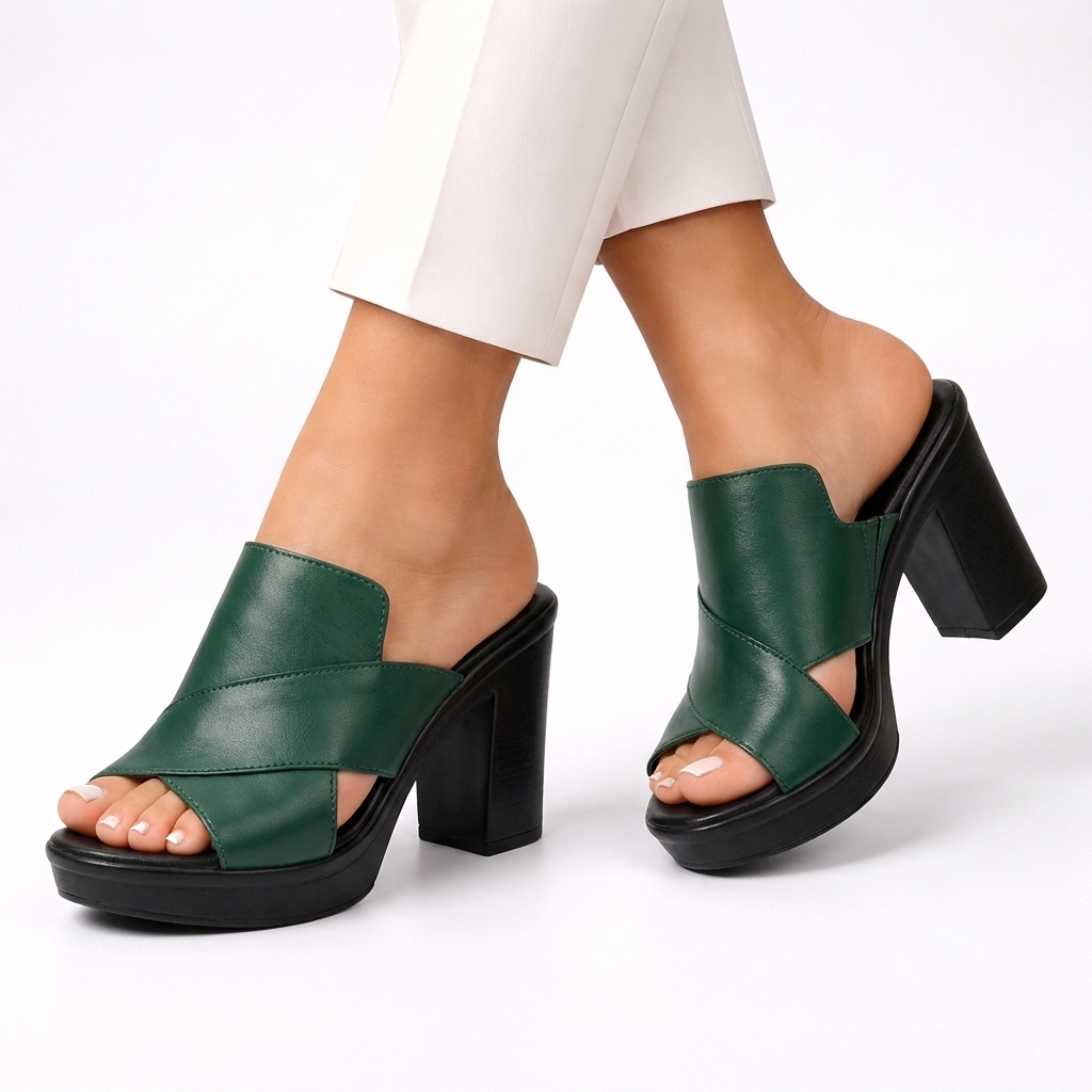 Sandalias de mujer con tacón ancho | Darcy
