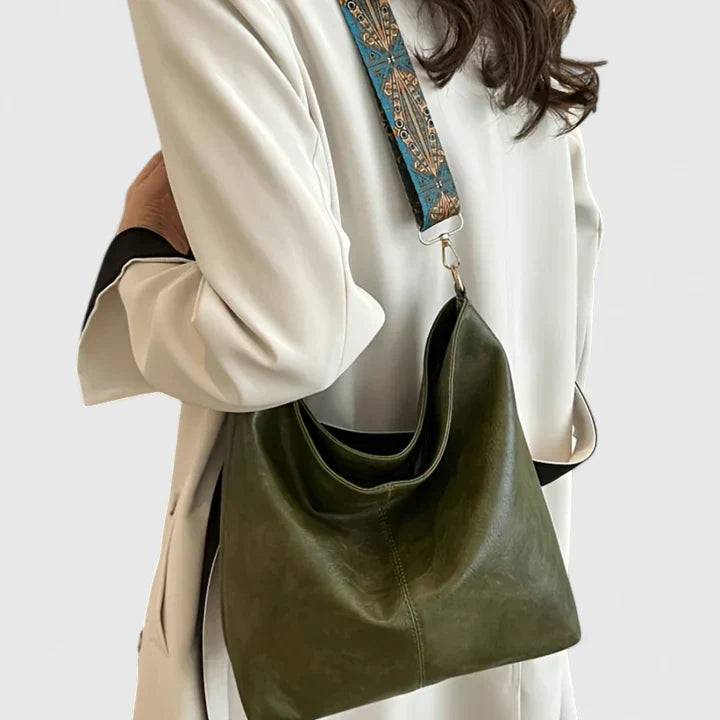 Irene | Bolso de Hombro con Correa Bandolera Estampada