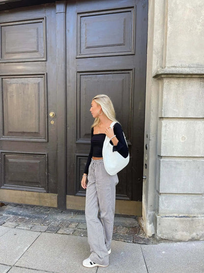 Bolso Hobo Piper Trenzado – Bolso Grande