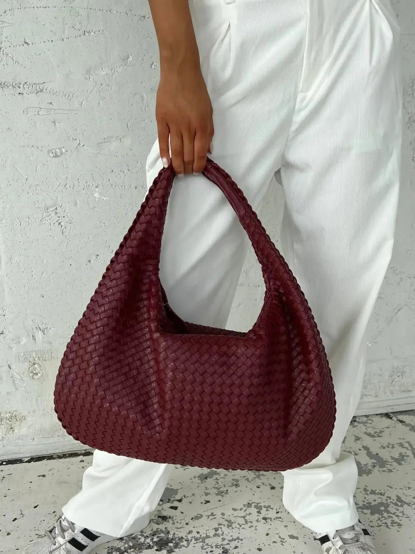 Bolso Hobo Piper Trenzado – Bolso Grande