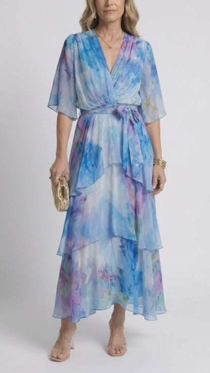 Molly - Elegante vestido de gasa