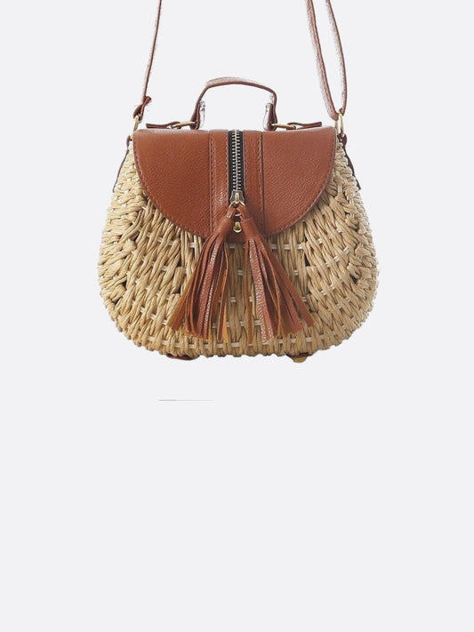 Bolso Solene trenzado– Estilo Saddle