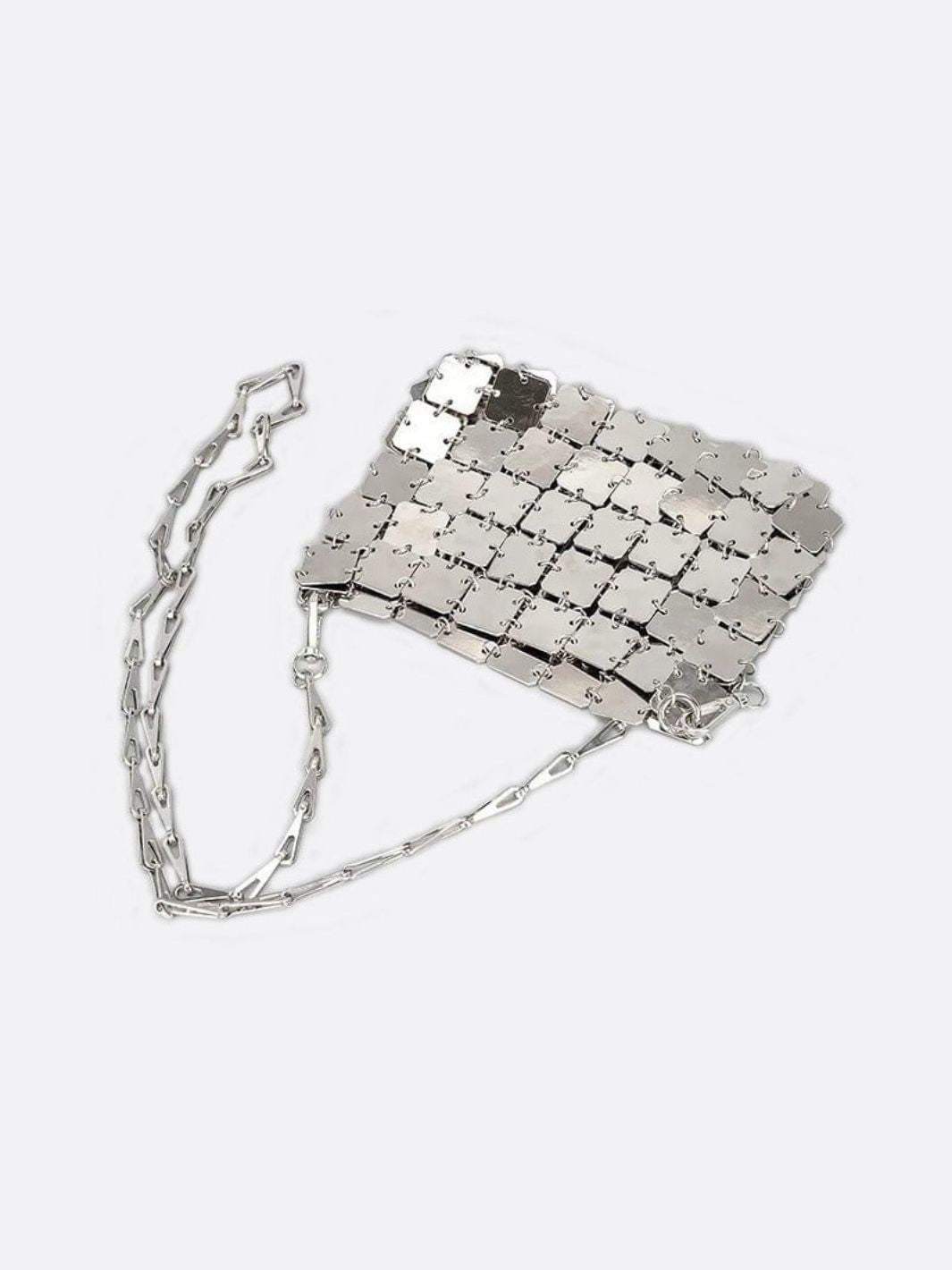 Bolso metálico dorado - Mónica