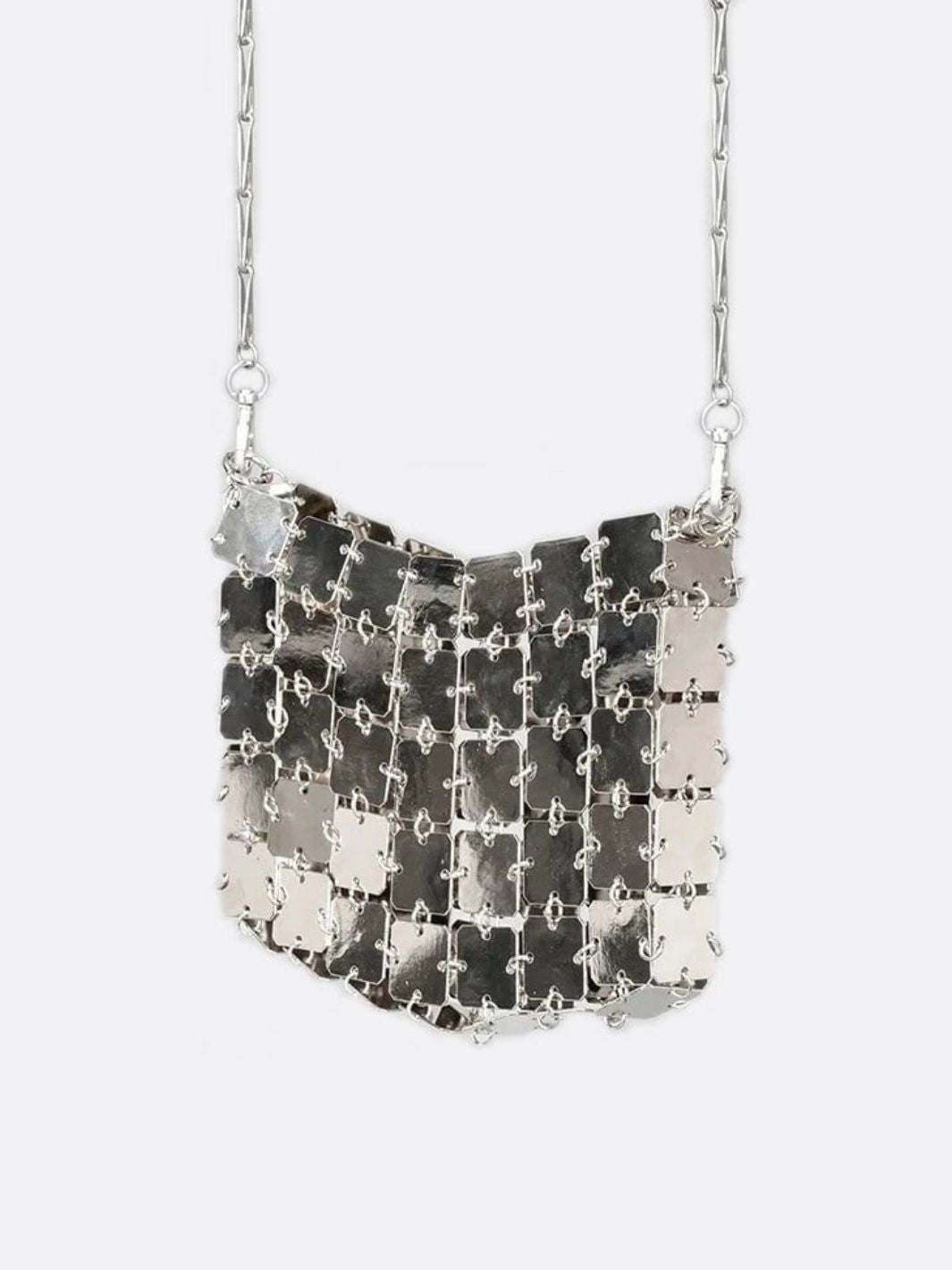 Bolso metálico dorado - Mónica