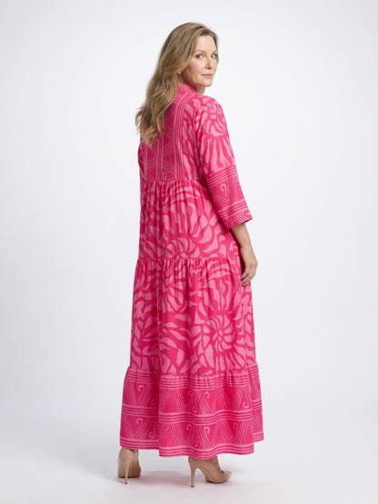 Nayeli - Vestido medio con botones